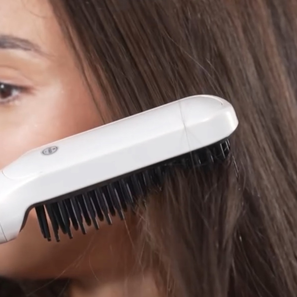 MONAT SLEEK & CURLED INTERCHANGEABLE HOT COMB & ROD STRAIGHTEN & SMOOTH BRUSH - Picture 2 of 11